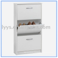 Popular Wall 3 shelf shoe rack cabinet for family shoe storage